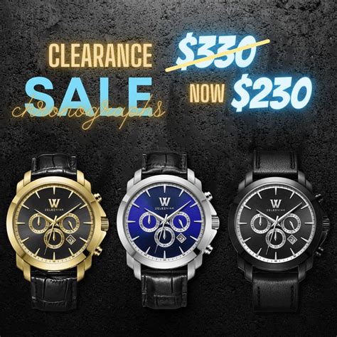 watch clearance sale usa